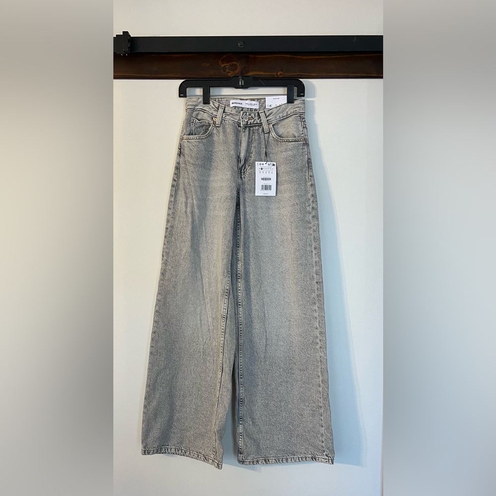 NWT Berska Wide Leg Jeans- EUR 34/US 02